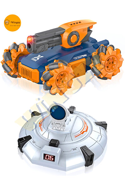 Wingzy Uzaktan Kumandalı Drift Arabası, 4 Çeker Sesli Işıklı Buhar Çıkartan R...