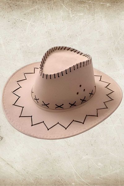 Trenderrs Καουμπόικο καπέλο Unisex Suede