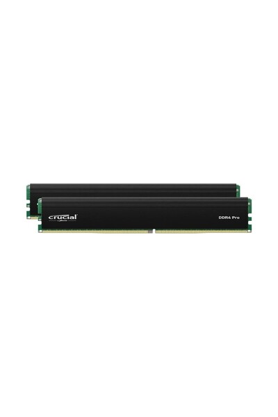 Crucial 64GB DDR4 3200MHz Κιτ (2x32GB), CL22, 1.2V, Μαύρο