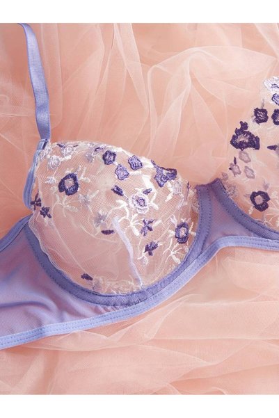 Tayse lingerie Underwire Brode Bra Set