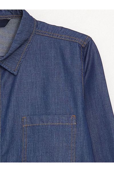 LC Waikiki Cămașă Jean Basic pentru băiat nou sezon - S46012Z4