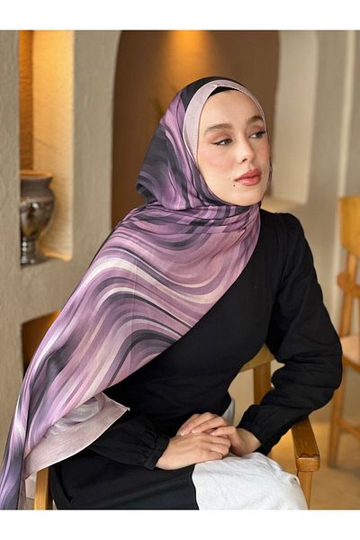 Modakaşmir Σάλι Lina με σχέδιο Mernus