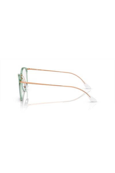 Ray-Ban Ray Ban Vista Woman Phantos Eyeglasses- Rb 7140 - Lense Size:49mm - Transparent Green