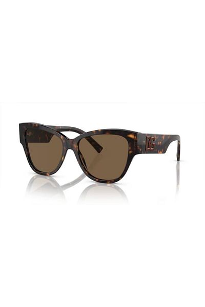 Dolce&Gabbana Dolce & Gabbana Woman Butterfly Sunglasses- Dg 4449 - Lense Size:54mm - Havana