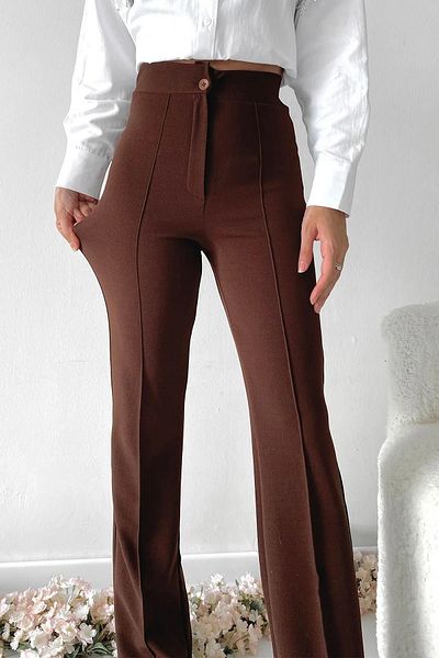 HATCELL Women's Lycra Turf Tidy Fluffy Fabric Trousers