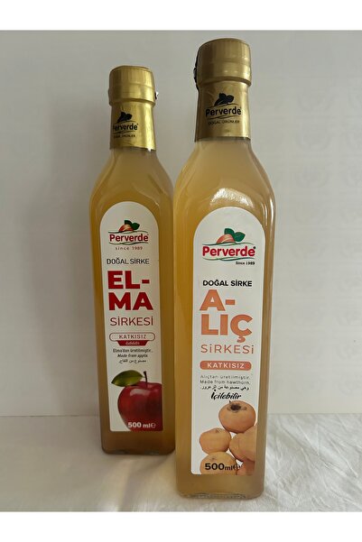 Perverde Köy Evi Perverde Doğal Katkısız 2 Li Sirke Seti (Elma-Alıç) Sirkesi ...