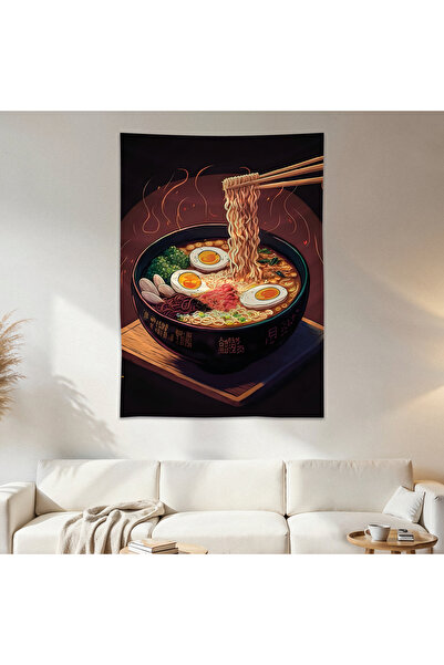 Geek Cultcha Noodle Wall Cloth Wall Tapestry First Quality Satin Fabric Poster
