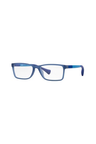 MIRAFLEX Man Rectangle Eyeglasses- Mf 4012 - Lense Size:51mm - Translucent Light Blue Matte