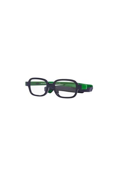 MIRAFLEX Unisex Rectangle Eyeglasses- Mf 4001 - Lense Size:44mm - Dark Blue