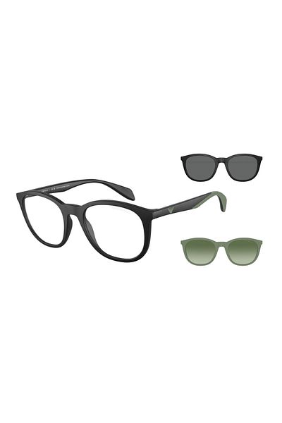 Emporio Armani Man Phantos Sunglasses- Ea 4211 - Lense Size:52mm - Matte Black