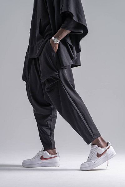 Superbluemexico Unisex Pocket Detailed Avangard Shalvar Pants