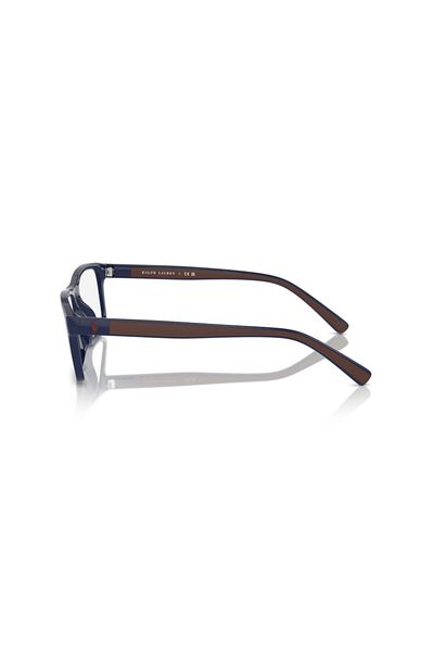 Polo Ralph Lauren Man Rectangular Eyeglasses- Ph 2274u - Lense Size:54mm - Shiny Navy Blue
