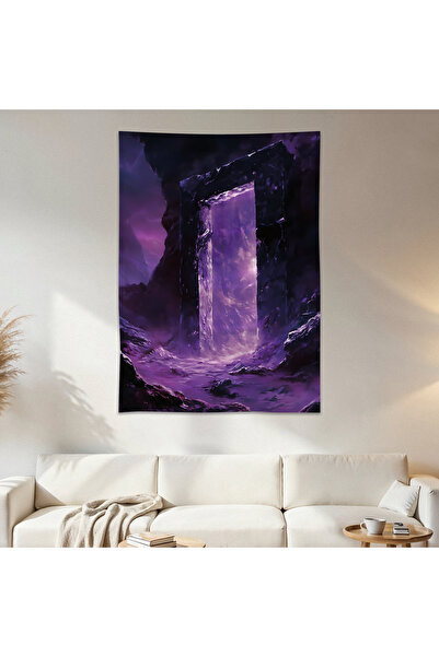 Geek Cultcha Passage Portal Wall Drape Wall Tapestry First Quality Satin Fabr...