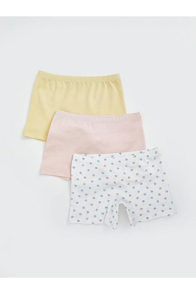 LC Waikiki Boxeri pentru fete LCW Kids cu talie elastică, pachet de 3