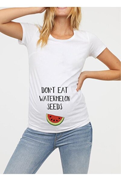 Nebulaa Tekstil تي شيرت نسائي للحوامل مقاس كبير