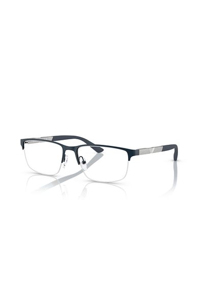 Emporio Armani Man Rectangle Eyeglasses- Ea 1164 - Lense Size:54mm - Matte Blue