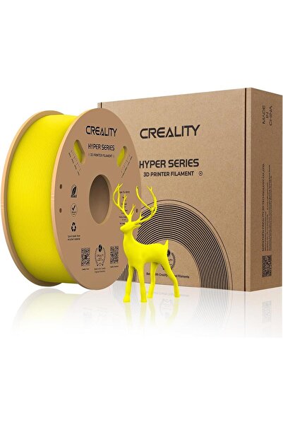 Creality Urhanshop Creality Hyper Pla Sarı Filament 1.75mm 1Kg
