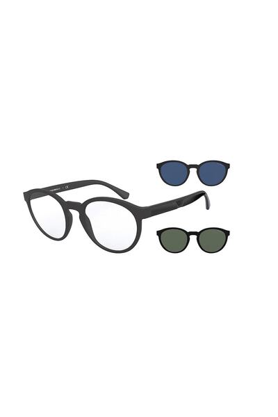 Emporio Armani Man PHANTOS Sun- EA 4152 - lense size:52mm - MATTE BLACK