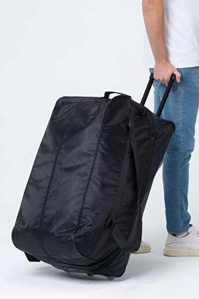 NorthPars 3 Tekerlekli Körüklü Orta Boy Valiz (70 CM)