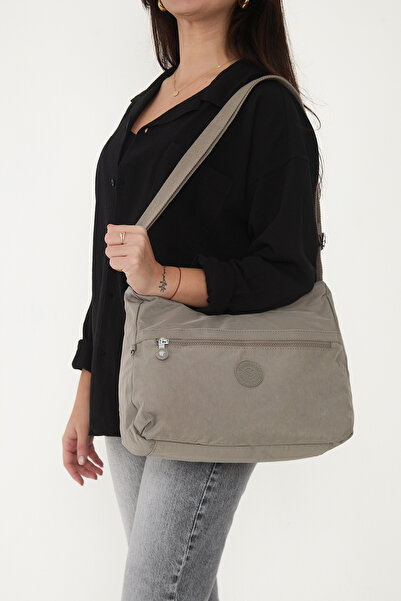 YOGII Wag Model Жіноча водостійка тканина 5-кишенькова сумка через плече чорного кольору для школи, подорожей та на плече