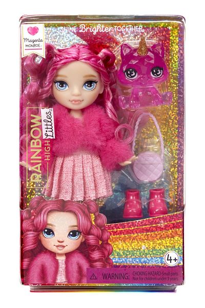 MGA Rainbow High Littles Papusa Magenta Monroe