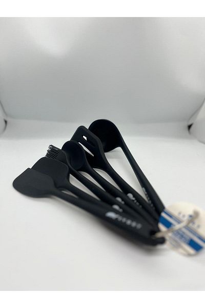 GenelTedarik Ivory Silicone Ladle Set