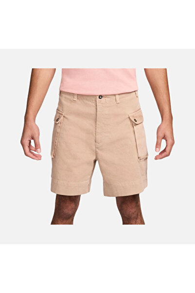 Nike Life P44 men's brown casual shorts Erkek kahverengi Kargo Şortu fz6571-200