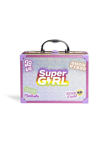 Evelise MARTINELIA SUPERGIRL TRUSA DE MACHIAJ CU OGLINDA LED