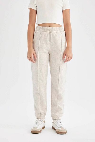 DeFacto Girl's Beige Sweatpants - X9036A6/Bg588