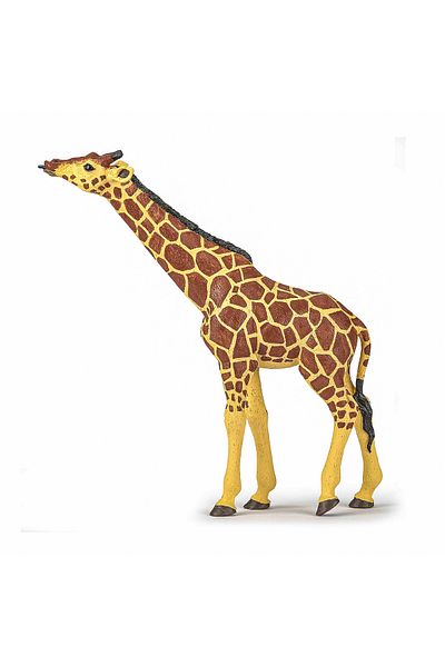 Papo Giraffe Figurine With Head Raised