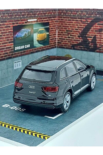 MODEL HEDİYELİK Audi Q7 Siyah Diecast Metal Araba