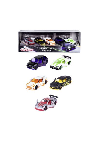 Majorette LIMITED EDITION METAL CARS 5 CARS