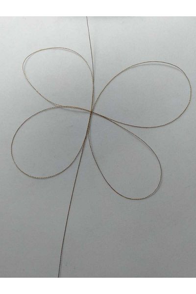 Eskişehir hobi sanat Καφέ Maldivian Colored 0,2 mm 30 μέτρα Κλεψύδρα - Το πιο λεπτό κορδόνι χάντρας προσευχής