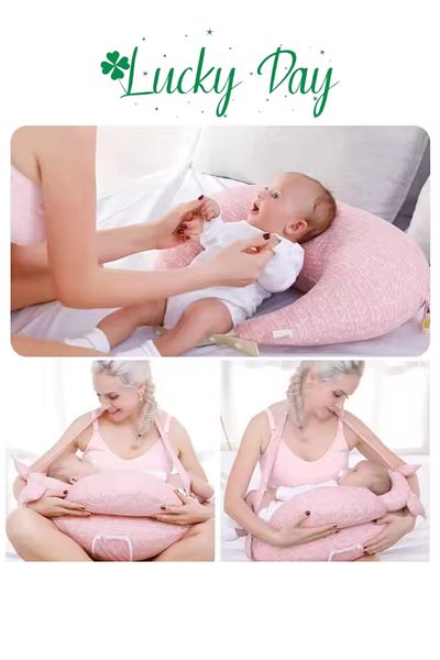 Lucky Day Pink Luxury Breastfeeding Pillow - Supporting Pillow