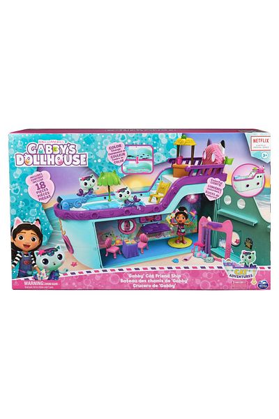 Spinmaster Gabbys Dollhouse Ship With Friends