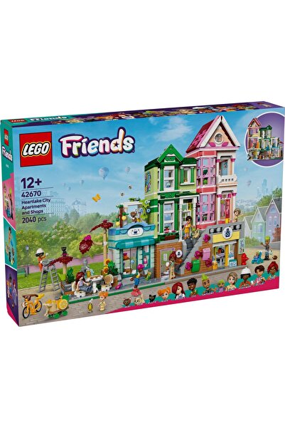 LEGO Friends APARTMENTS AND SHOPS IN HEARTLAKE CITY 42670