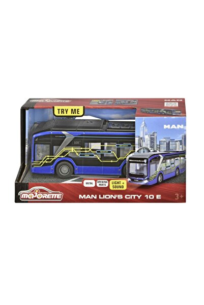 Simba Majorette Autobuz Ηλεκτρικό Άνθρωπος Lion S City 10th 22cm