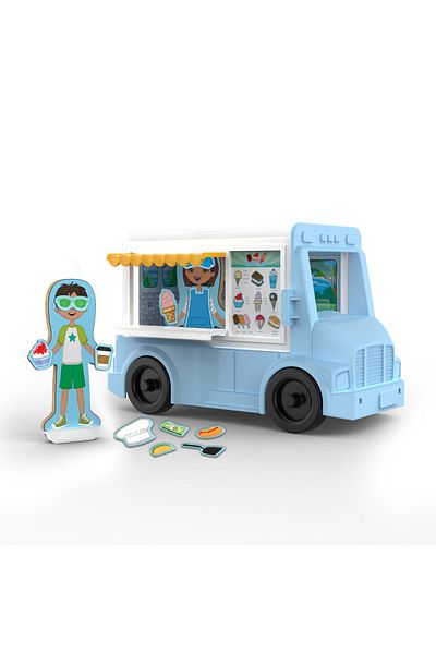 Melissa & Doug Σετ μαγνητικού φορτηγού τροφίμων dejoaca - Melissa & Doug