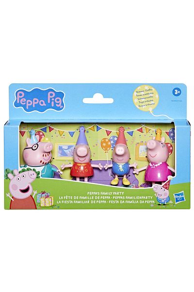 Peppa Pig PIG FAMILY PARTY FIGURE SET