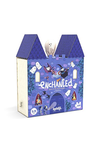 Londji Puzzle reversibil Castelul bantuit, Londji, super distractiv