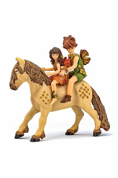 Papo Elf And Pony Children Figurine
