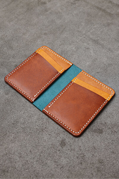 FocusDeri El Yapımı Hakiki Deri Kişiye Özel Cüzdan