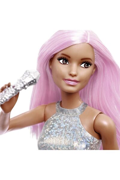 mattel Panenka Barbie, můžeš být, Barbie, Popová hvězda a mikrofon