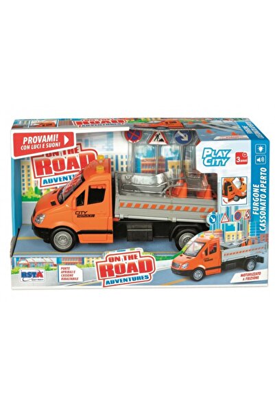 OEM Set furgoneta de intretinere a drumurilor RS Toys cu accesorii