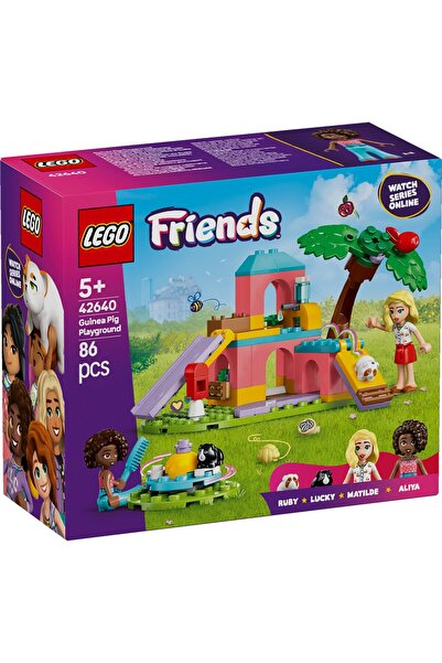 Evelise LEGO FRIENDS TEREN DE JOACA PENTRU PORCUSORI DE GUINEEA 42640