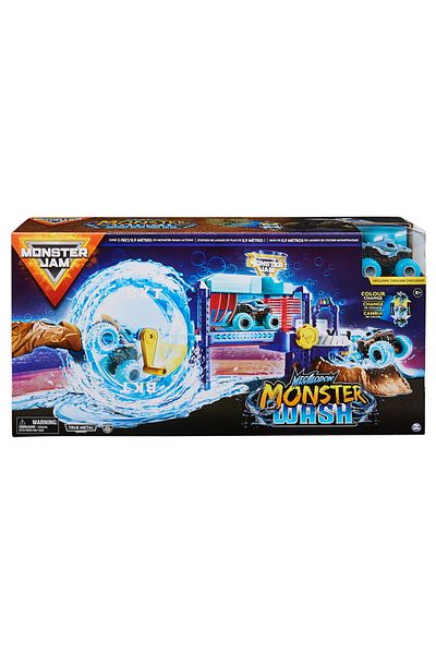 Spinmaster Monster Jam Set Spalatorie Auto