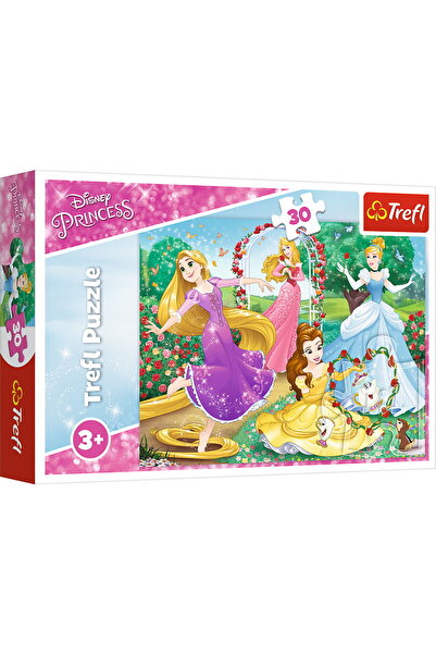 Trefl Puzzle 30 Disney Princesses In The Palace Garden