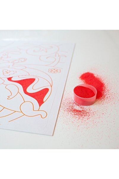 Sentosphere Kreativní sada s barevným pískem - Sablimage Animal Couples