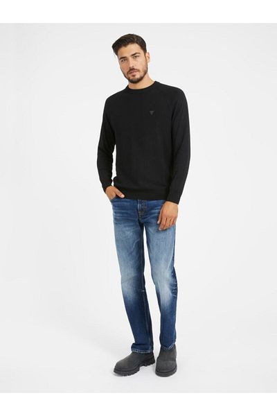 Guess Alec Raglan Ls Cn Stitch Men's Sweater