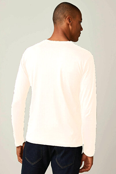 Superlife Ανδρικό μακρυμάνικο μπλουζάκι με στάμπα Brooklyn SPR25TS39